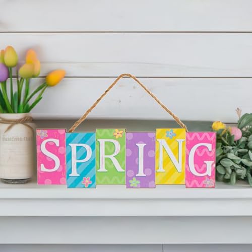 Craig Bachman Spring Wooden Block Style Sign