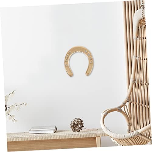 IMIKEYA Gold Horseshoe Wall Sculpture