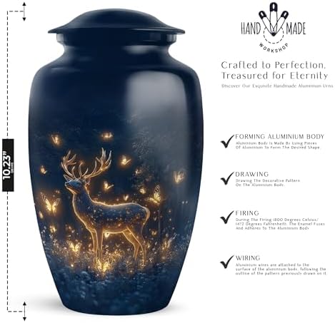 10 Inch Cardinal Urns for Human Ashes