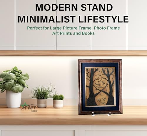 AMT 12 Inch Acrylic Plate Holder Display Stand