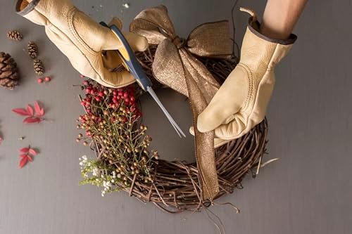 SuperMoss Natural Grapevine Wreath - 12 Inch Rustic Door Decor