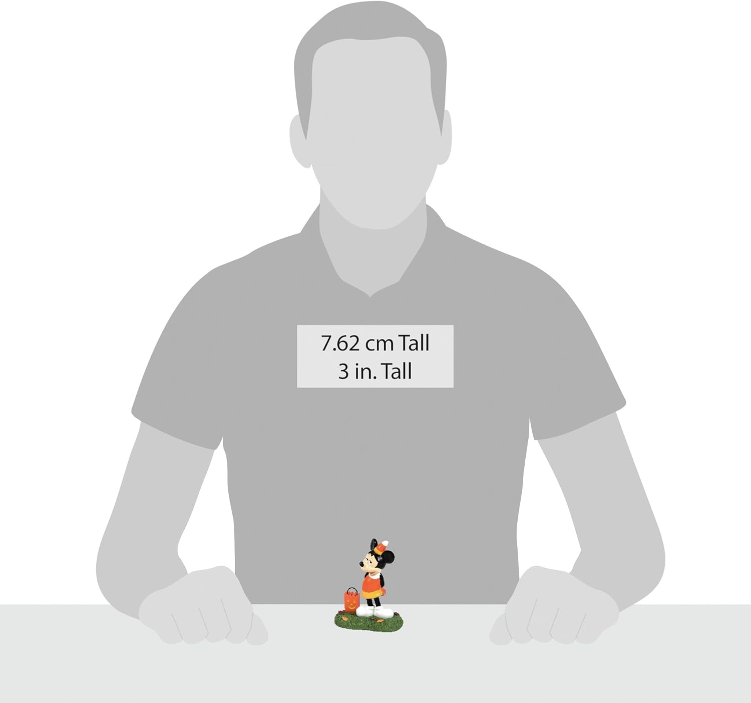 Department 56 Disney Village Halloween Mickey Mouse Buys a Ticket Figurine