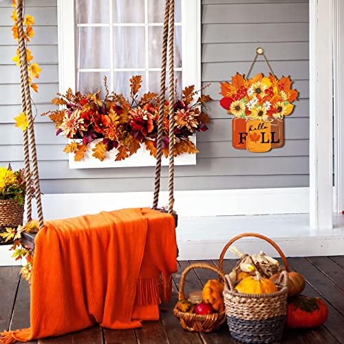 Newcotte Fall Door Decor Welcome Sign