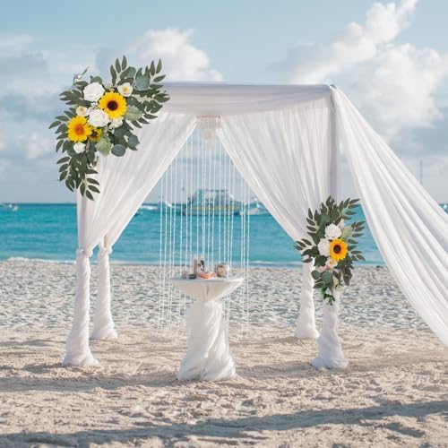 Faux Flower Swag Set of 2 for Wedding Welcome Signs