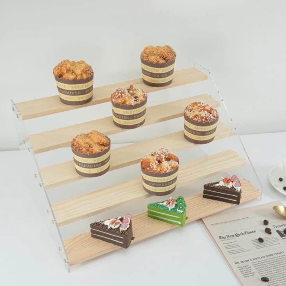 5 Tier Acrylic Display Stand for Figures and Crafts