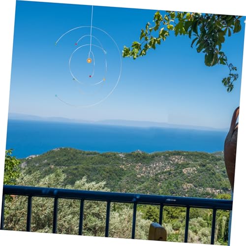 ABOOFAN Balanced Dynamic Solar System Wind Chime Mobile