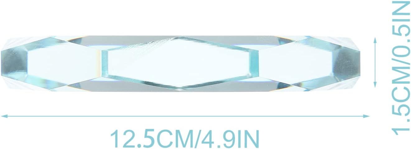 ARTIBETTER Round Crystal Glass Display Riser Base