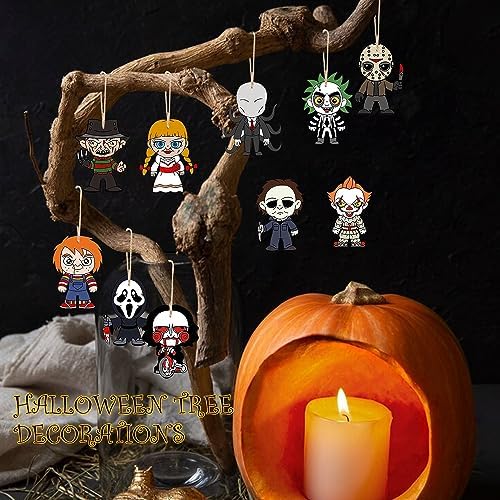 Horror Movies Tree Ornaments Pack of 10