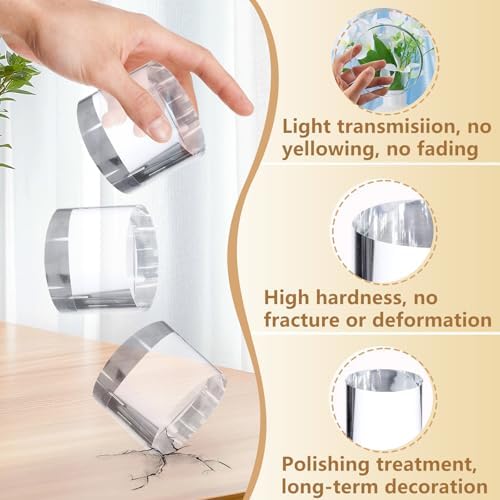 4Pcs Acrylic Blocks for Display