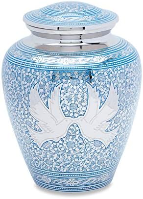 Blue Loving Dove Adult Urn 1