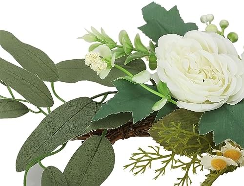 Artificial White Hydrangea Flower Swag for Wedding Arch Decor