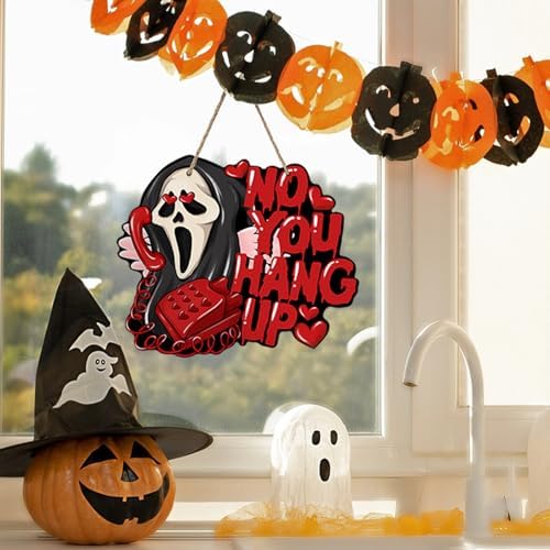 Bolisom Halloween Horror Grim Reaper Door Sign