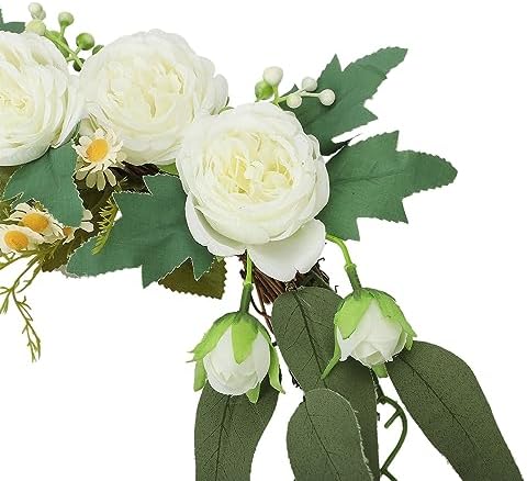 Artificial White Hydrangea Flower Swag for Wedding Arch Decor