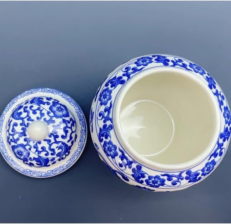 Plum Blossom Ceramic Small Urn for Pet or Human Ashes