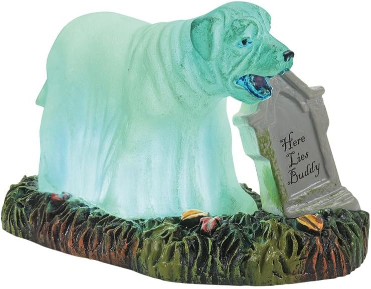 Department 56 Halloween Buddy Ghost Lit Figurine - 18 Inch Collectible
