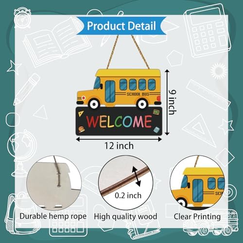 Welcome Sign for Classroom Door Decorations