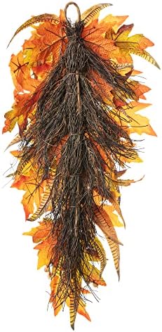 Glitzhome 26 Inch Autumn Decorative Swag