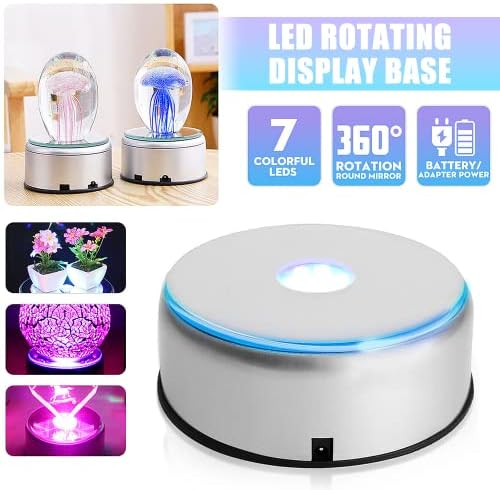 Watris Veiyi 4 Inch LED Rotating Display Stand