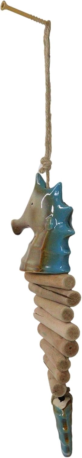Ebros Gift Nautical Seahorse Wall Mobiles Set of 2