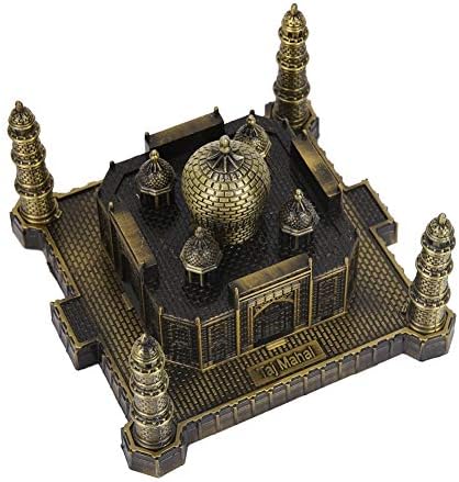Fydun Metal Taj Mahal Statue Figurine Home Decor Ornament