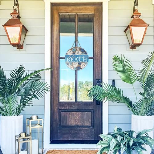 Summer Life is a Beach Blue Front Door Sign