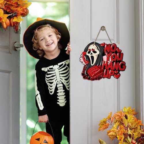Bolisom Halloween Horror Grim Reaper Door Sign