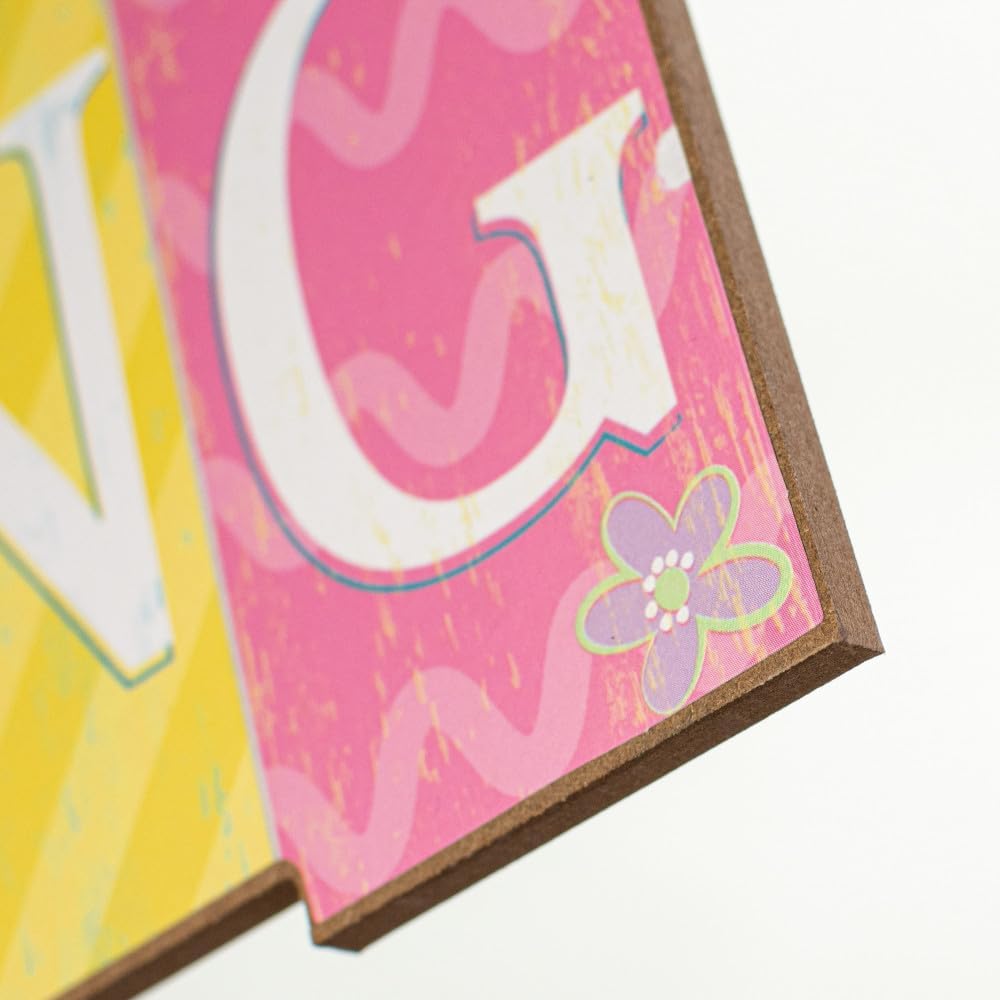 Craig Bachman Spring Wooden Block Style Sign