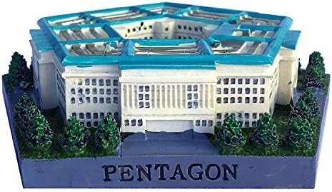 Washington DC Pentagon Mini Statue 4 Inch