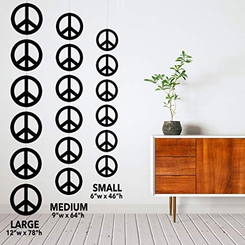 Peace Sign Art Mobile DIY Kit - 6 Inch Hanging Decor