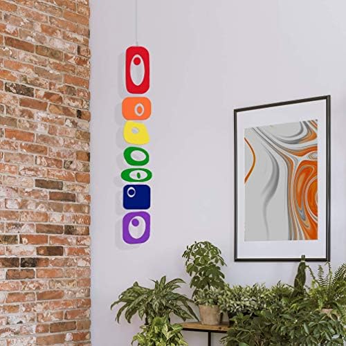 Rainbow Pride Beatnik Mobile - 6x42 Home Decor Sculpture