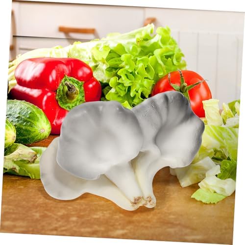 PRETYZOOM Realistic Oyster Mushroom Decor Model