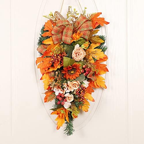 Ochine Fall Harvest Swag for Front Door