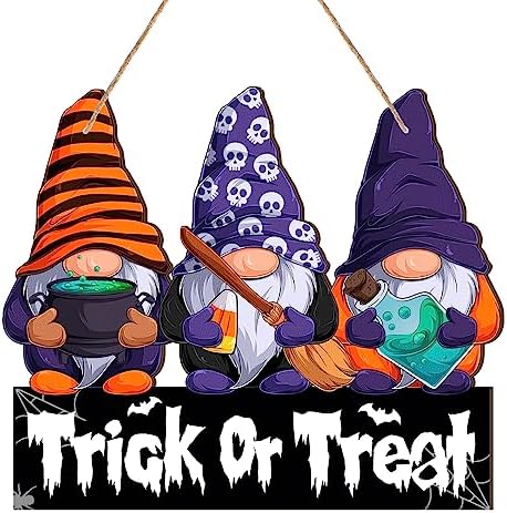 Panelee Halloween Door Hanging Sign Decor