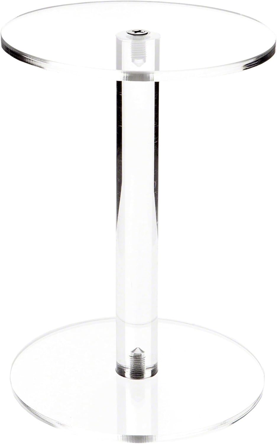 Plymor Clear Acrylic Round Riser Display Stand