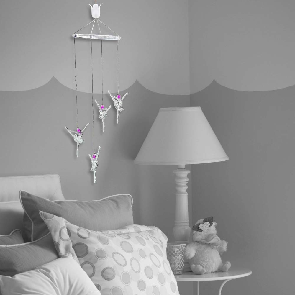 Ballerina Decor Lighted Mobile Night Light 8-16 Inches