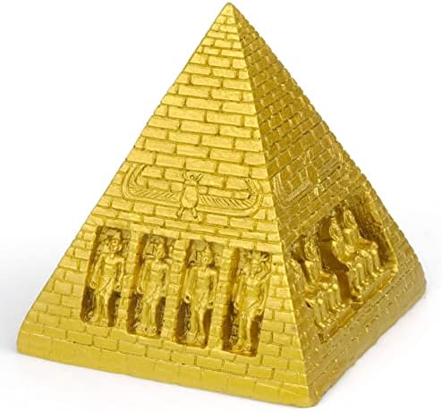Egyptian Pyramid Statue Mini Resin Figurine