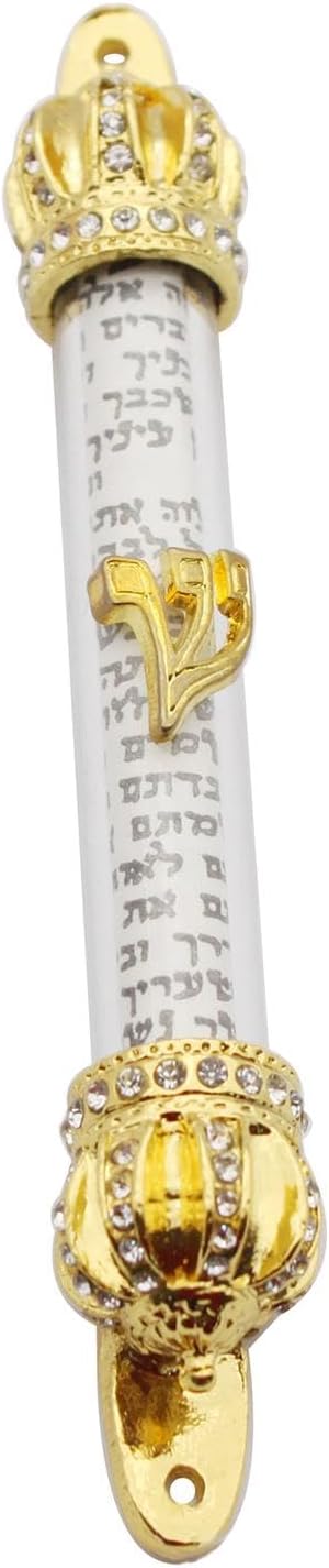 Elegant Mezuzah Scroll Case for Home Door