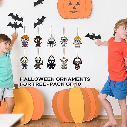 Horror Movies Tree Ornaments Pack of 10