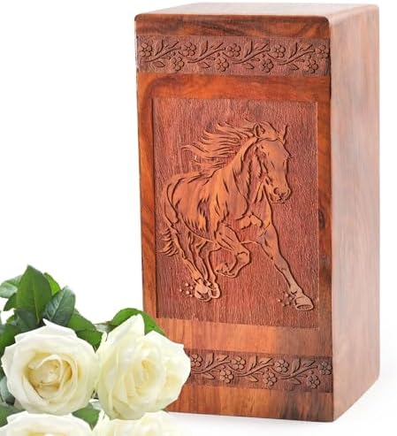 Horse Urn for Human Ashes - Cremation Urn 5 Inch