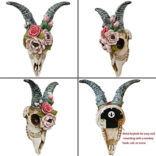 Alikiki Animal Ram Skull Wall Decor