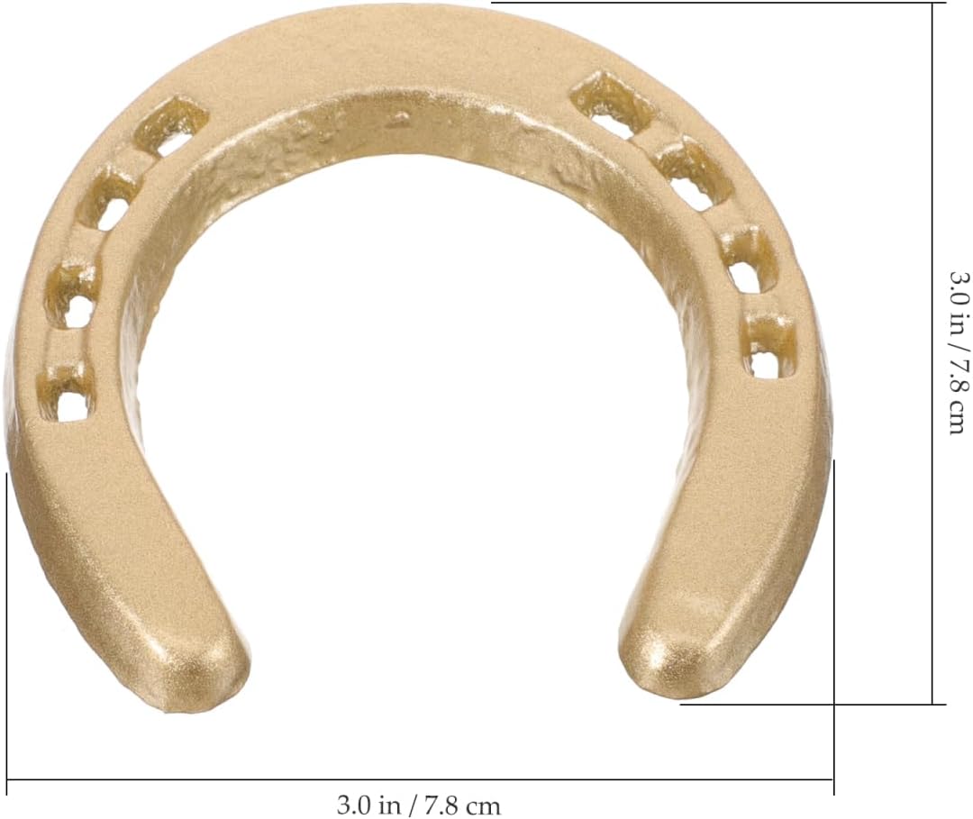 WOFASHPURET Cast Iron Horseshoe Wall Decor