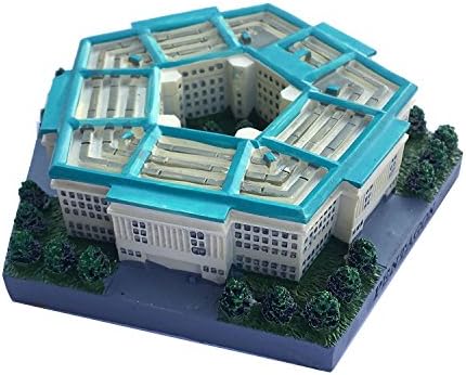 Washington DC Pentagon Mini Statue 4 Inch