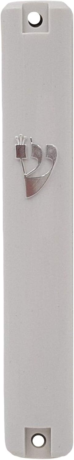 Waterproof Mezuzah Case with Scroll for Door Protection