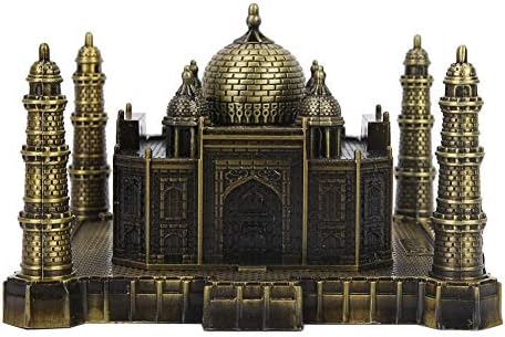 Fydun Metal Taj Mahal Statue Figurine Home Decor Ornament