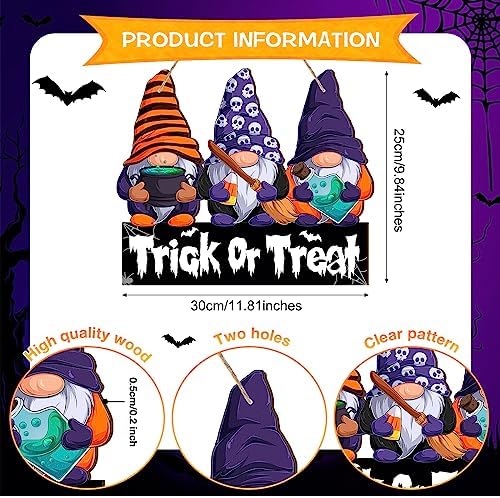 Panelee Halloween Door Hanging Sign Decor