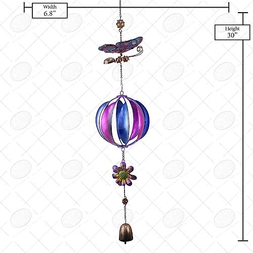 Red Carpet Studios 30-Inch Spinner Mobile Balloon Butterfly Purple Blue