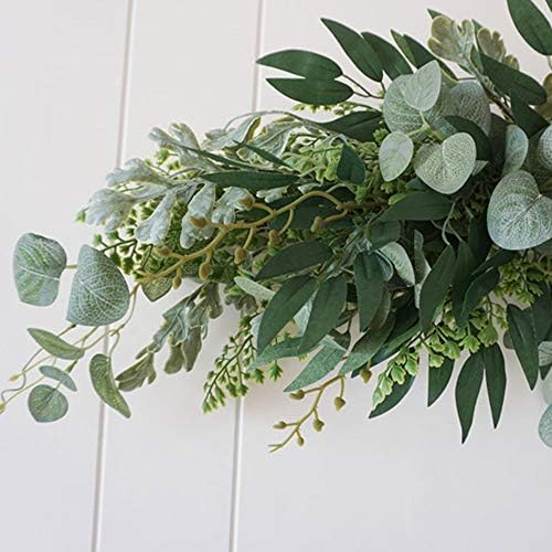 SilkTem 275 Inch Floral Swag Wreath