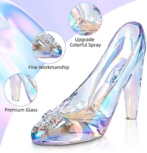Cinderella Crystal High Heels Shoes Decor