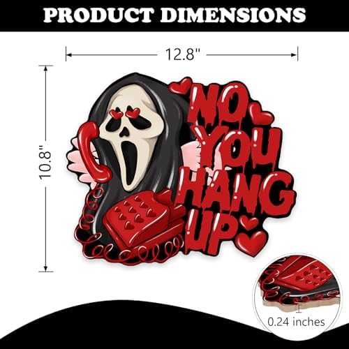 Bolisom Halloween Horror Grim Reaper Door Sign
