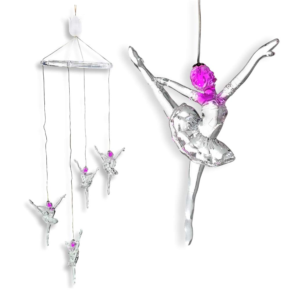 Ballerina Decor Lighted Mobile Night Light 8-16 Inches